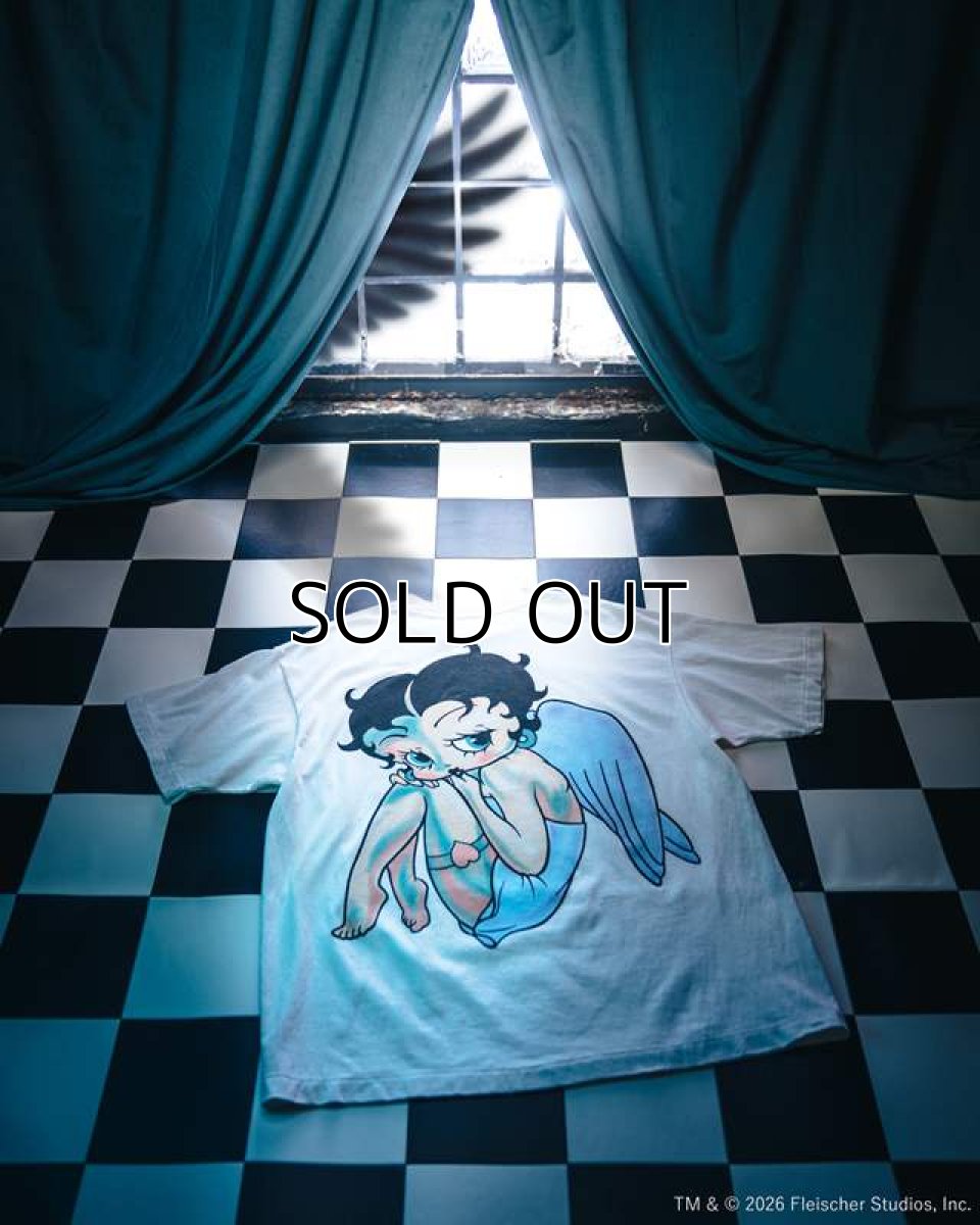 画像4: ©SAINT Mxxxxxx x Betty Boop BTY_SS T-SHIRT ANGEL White (Tシャツ) (4)