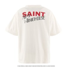 画像3: ©SAINT Mxxxxxx x AMY WINEHOUSE AMY_SS T-SHIRT BACK TO BLK White (Tシャツ) (3)