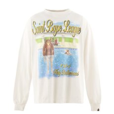画像1: ©SAINT Mxxxxxx x A BATHING APE BAPE_LS T-SHIRT POOL White (ロングTシャツ) (1)