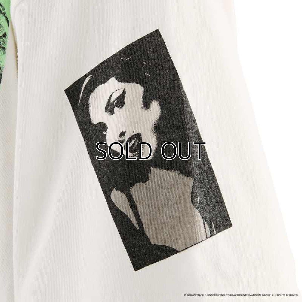 画像2: ©SAINT Mxxxxxx x AMY WINEHOUSE AMY_SS T-SHIRT BACK TO BLK White (Tシャツ) (2)