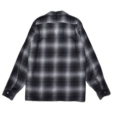 画像5: MINEDENIM T.Rayon Ombre Open Collar Shirt (チェックシャツ) (5)