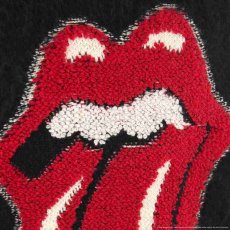 画像2: ©SAINT Mxxxxxx x THE ROLLING STONES TRS_CRW N KNIT LIPS & TOHGUE Black (モヘアニット) (2)
