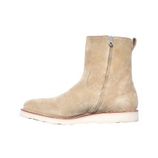 画像6: MINEDENIM Suede Leather Side Zipper Boots (カウスエードレザーサイドジッパーブーツ) (6)