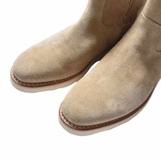 画像2: MINEDENIM Suede Leather Side Zipper Boots (カウスエードレザーサイドジッパーブーツ) (2)