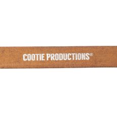 画像4: COOTIE PRODUCTIONS Tea-Core Leather Narrow Belt (ベルト) (4)