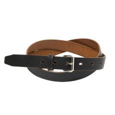 画像1: COOTIE PRODUCTIONS Tea-Core Leather Narrow Belt (ベルト) (1)