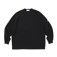 画像1: COOTIE PRODUCTIONS N/C Waﬄe Oversized L/S Tee (サーマルロングスリーブTシャツ) (1)