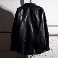 画像4: MASSES Horse Leather Shirt Vintage W (ホースレザーシャツ) (4)