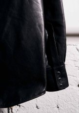 画像5: MASSES Horse Leather Shirt Vintage W (ホースレザーシャツ) (5)