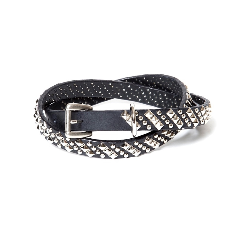 COOTIE Kings Road Studs Narrow Belt