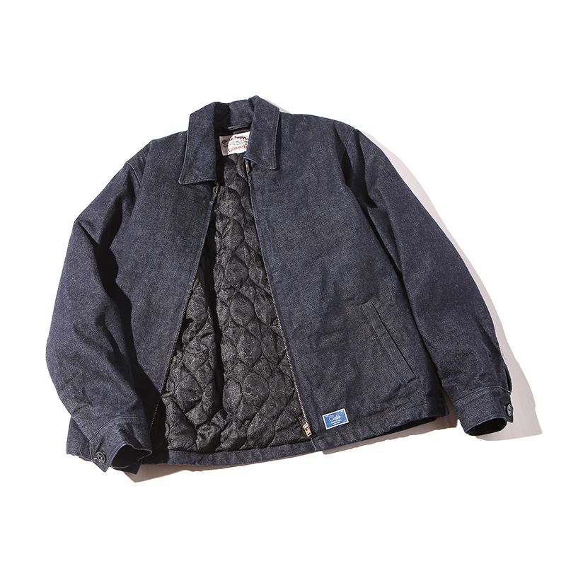 CALEE Denim Work Jacket