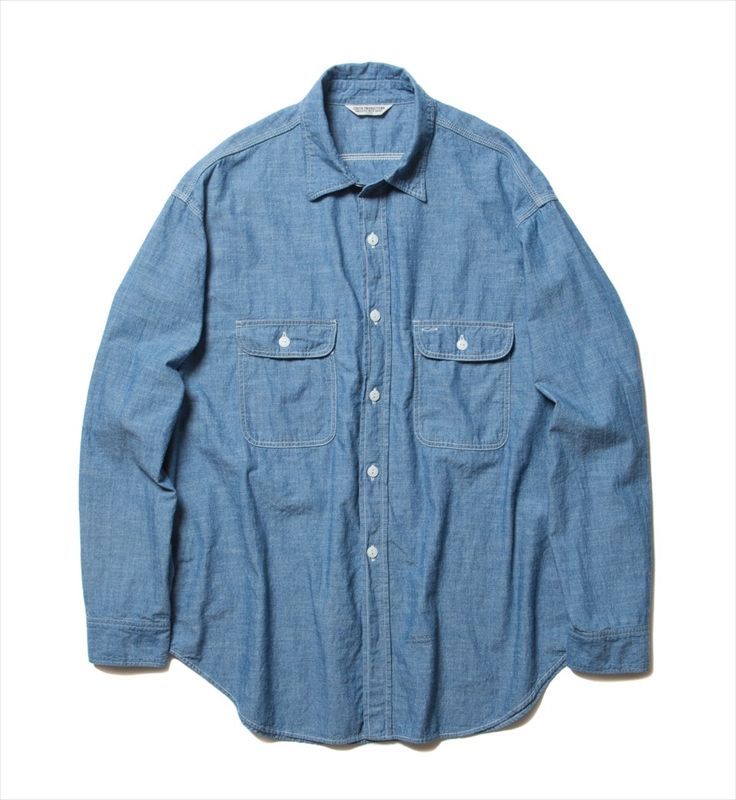 COOTIE Chambray L S 試着のみ Work Shirt