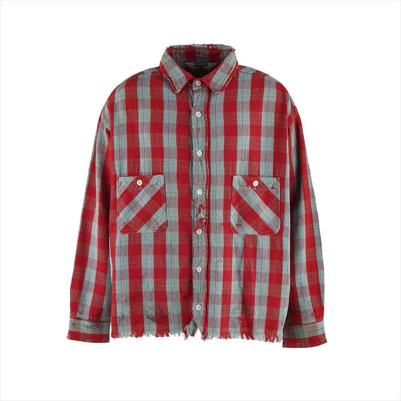 ©SAINT MxxxxxxよりFRNL CHECK SHIRTS Red/Blueが入荷しました。