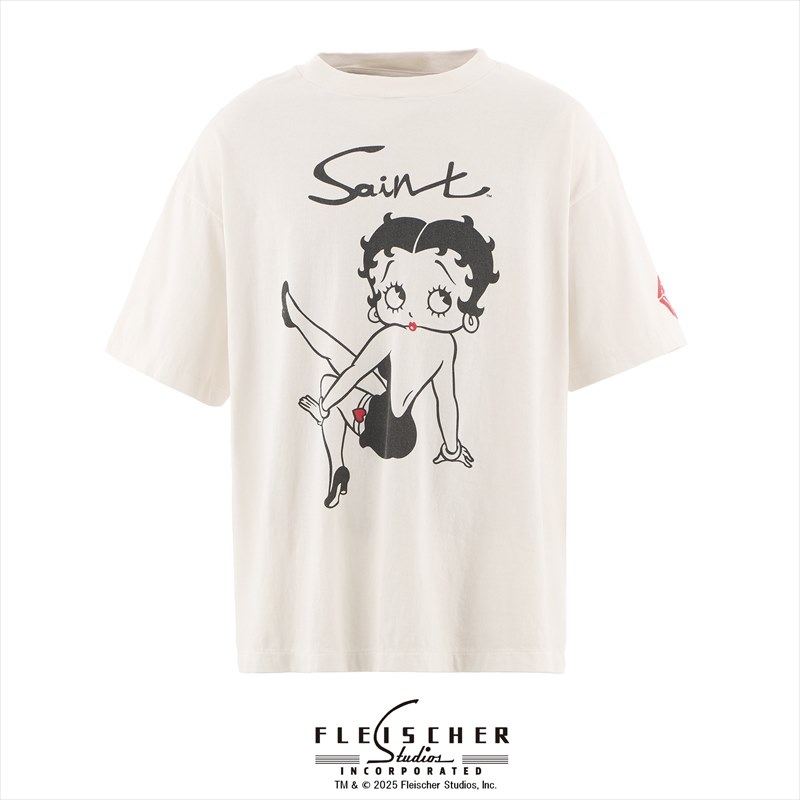 ©SAINT MxxxxxxよりBetty Boop BTY_SS TEE BETTY Whiteが入荷しました。