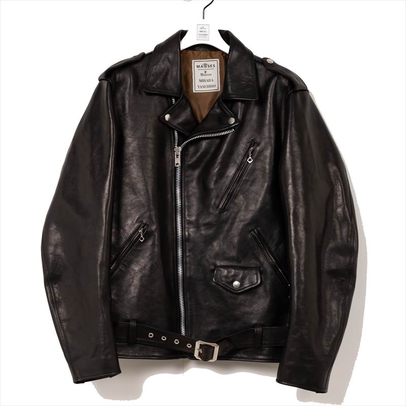 MASSESよりMaison MIHARA YASUHIRO HORSE LEATHER DOUBLE ZIP JACKET VINTAGE MMYが入荷しました。