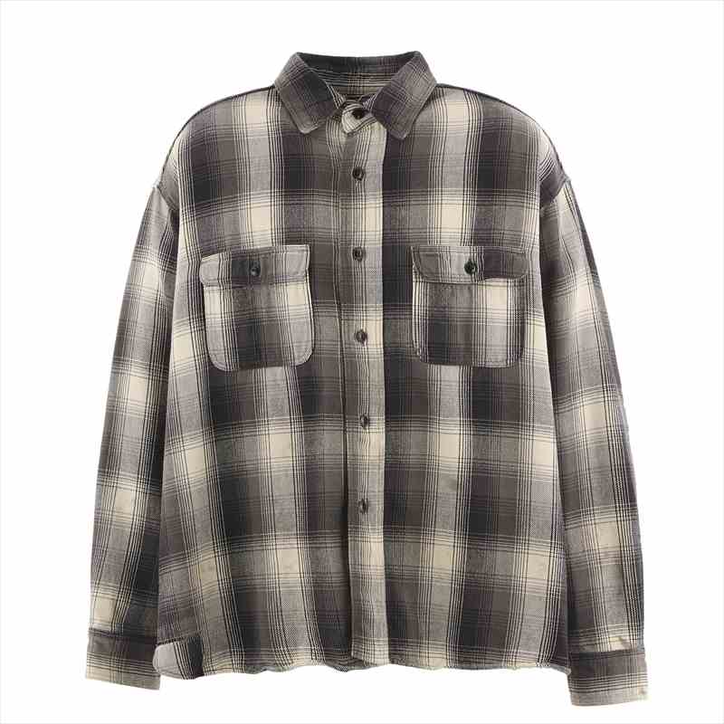 ©SAINT MxxxxxxよりBerBerJin BB_FLANNEL SHIRT CHECK Blackが入荷しました。