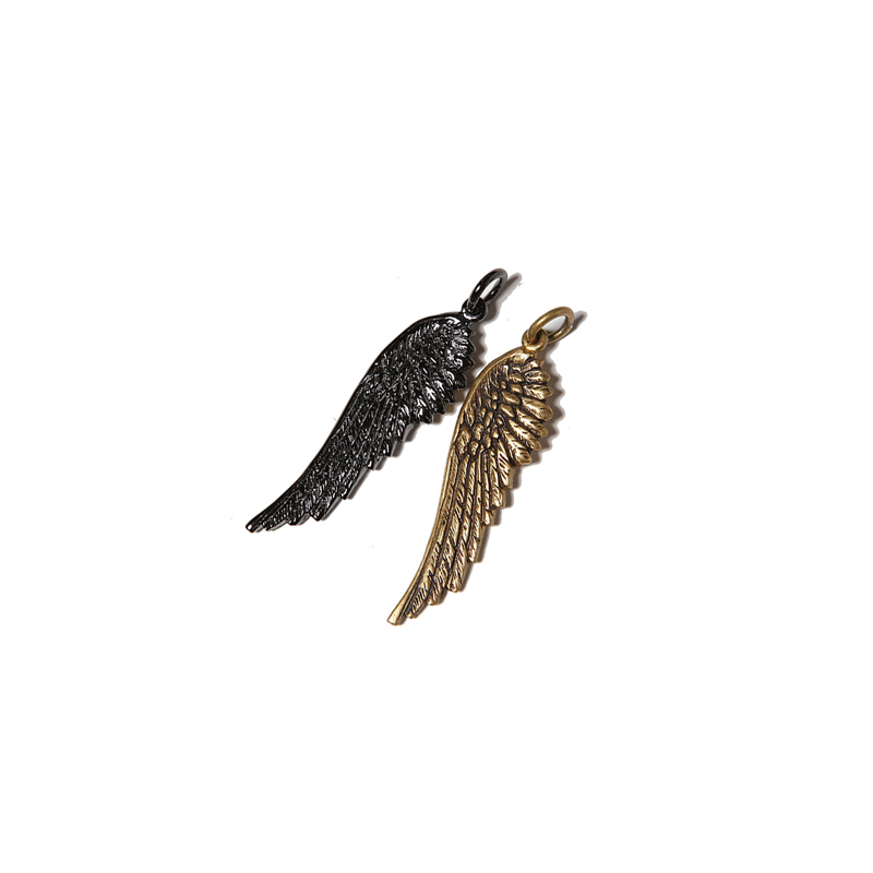 画像1: CALEE Wing Head small (Brass) (1)