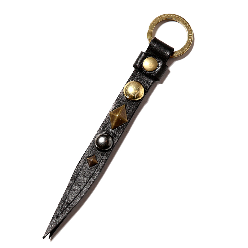 TATTOOSTUDIOYAMADA CALEE レザースタッズ キーリング