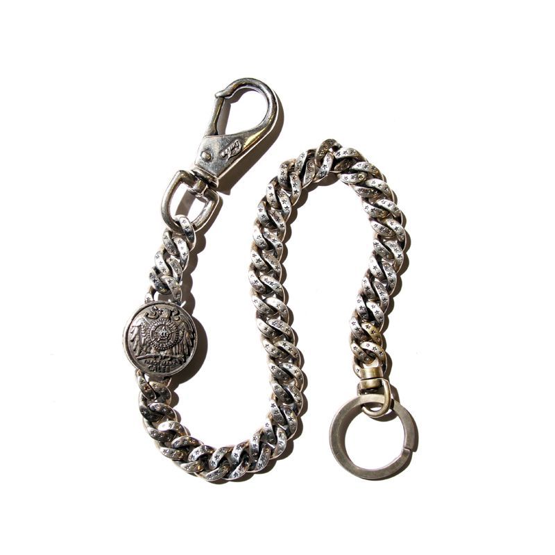 CALEE Silver Concho Wallet Chain (シルバーコンチョウォレットチェーン)