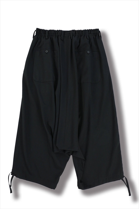 YOHJI YAMAMOTO Basic Gabardine Sarouel Pants (G-定番サルエル) YOHJI YAMAMOTO Basic Gabardine Sarouel Pants (G-定番サルエル)