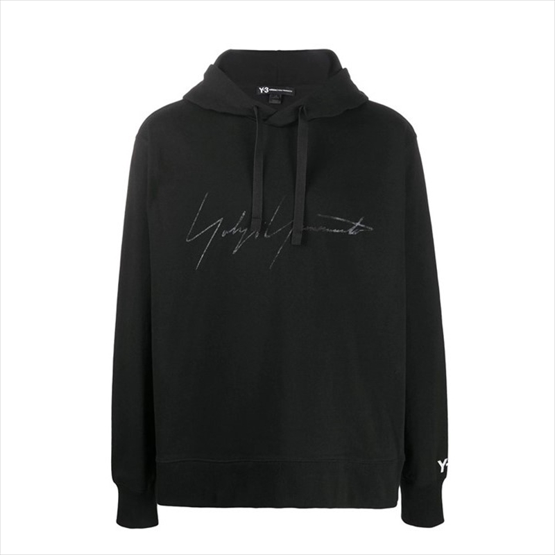 Y-3 Distressed Signature Hoodie