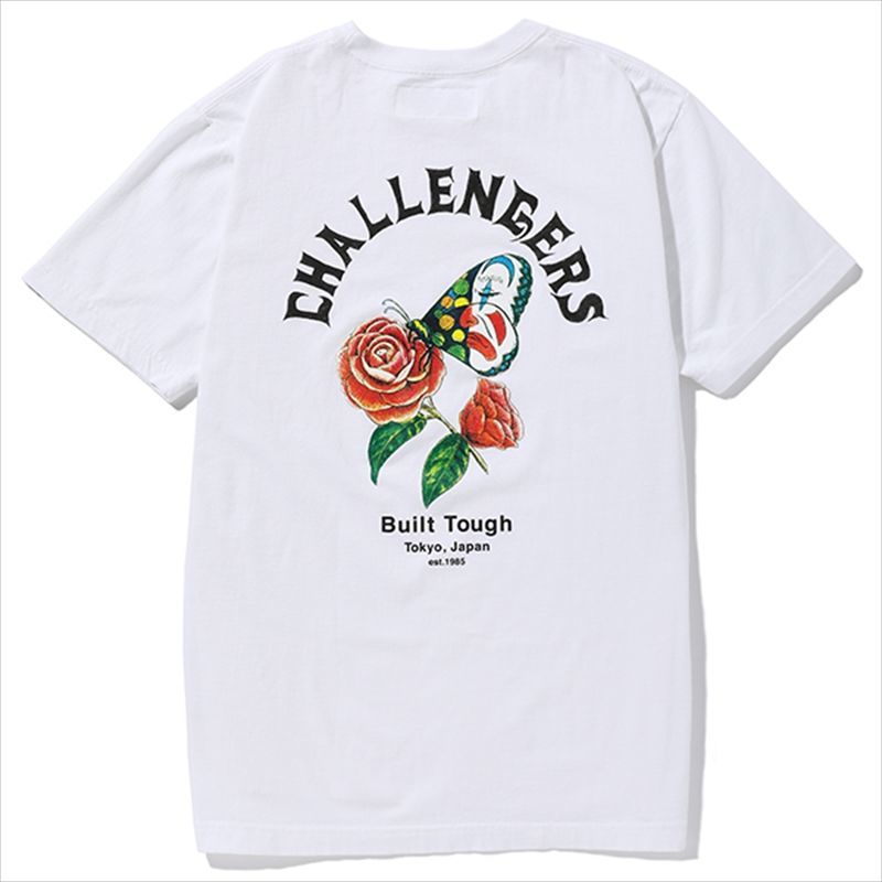 CHALLENGER チャレンジャー Tシャツ サイズ:M 20SS 和風 グラフィック 後染め クルーネック 半袖 Tシャツ NATURE JPN TEE ブルージーンズ トップス カットソー 【メンズ】【美品】