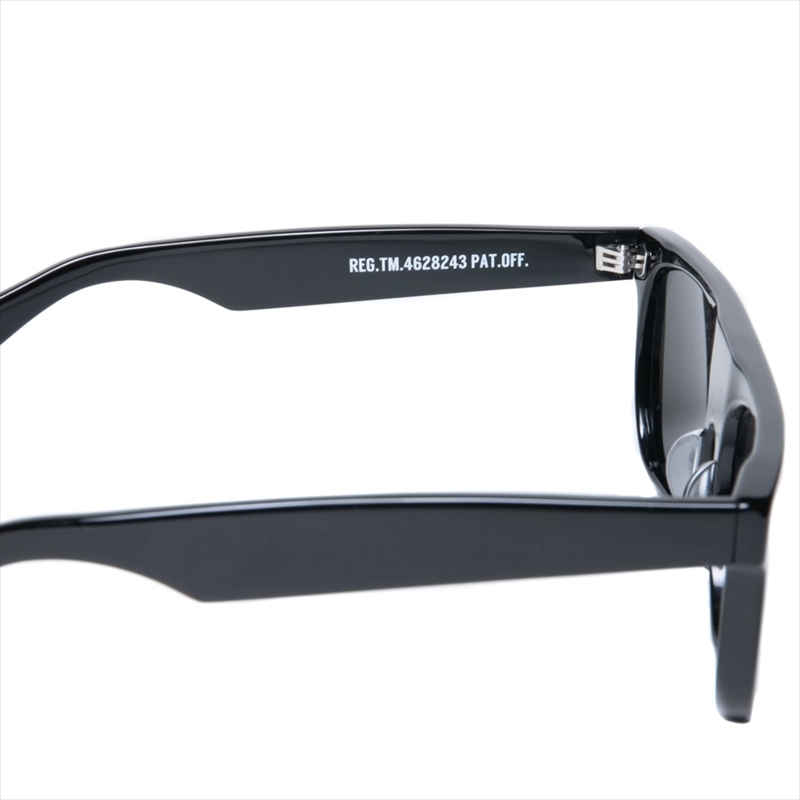 Raza Flat Top Glasses BLACK