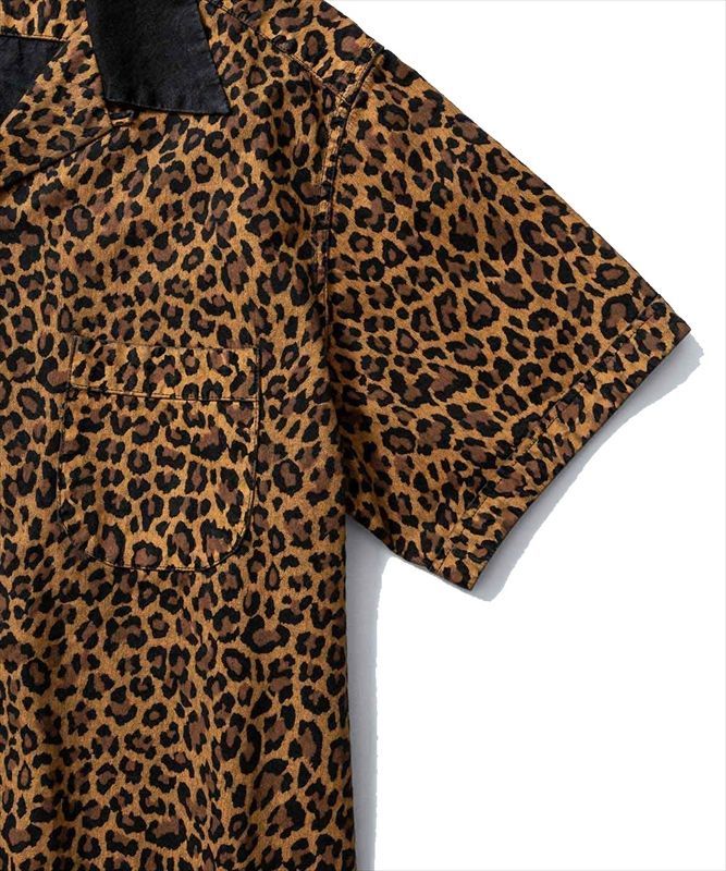 格安即納】 MINEDENIM Leopard S/S Open Collar SHの通販 by TF's shop