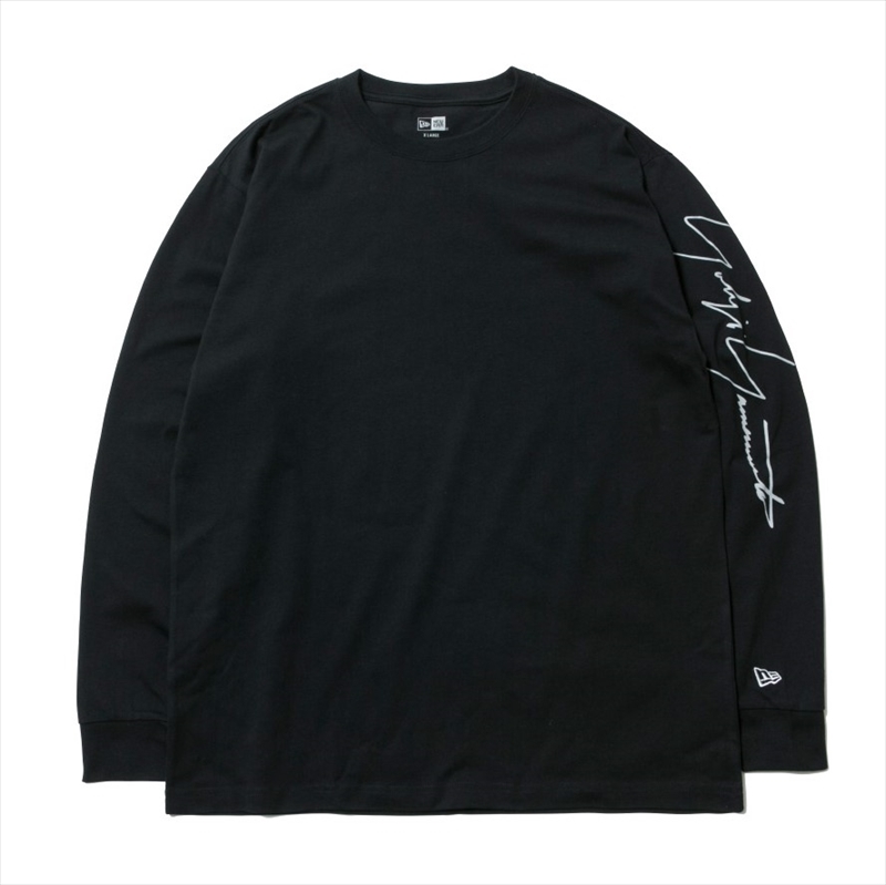 YOHJI YAMAMOTO x NEW ERA L/S T-shirt 2020SS Signature Logo