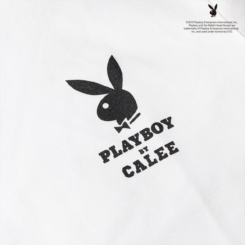 Calee X Playboy L S T Shirt White