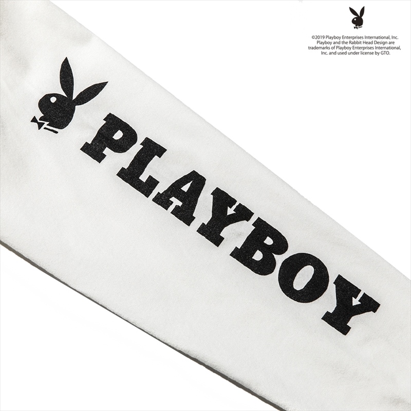 Calee X Playboy L S T Shirt White