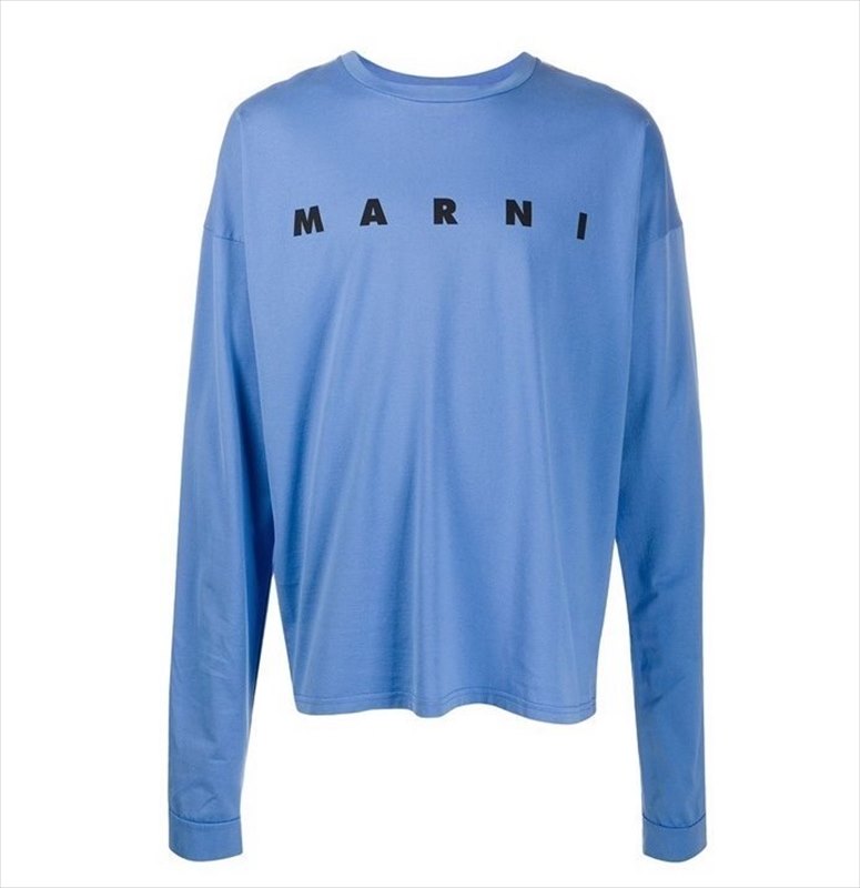 ハッピープライス 関税なし★MARNI★ロゴプリント ロング丈長袖Tシャツ - www.gorgas.gob.pa