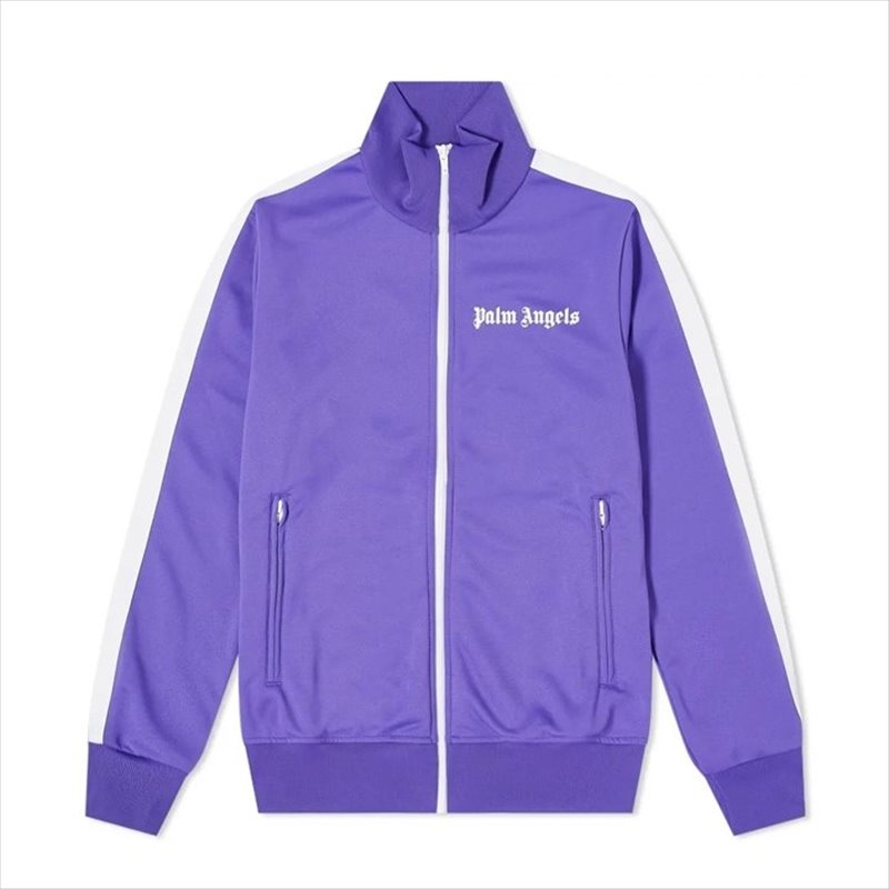 PALM ANGELS Classic Track Jacket (Purple/White)