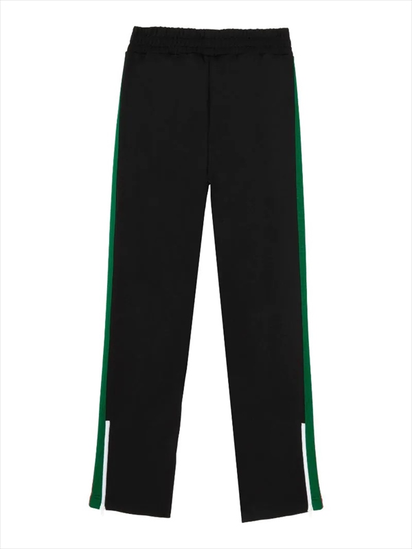 PALM ANGELS College Track Pants (Black/White)