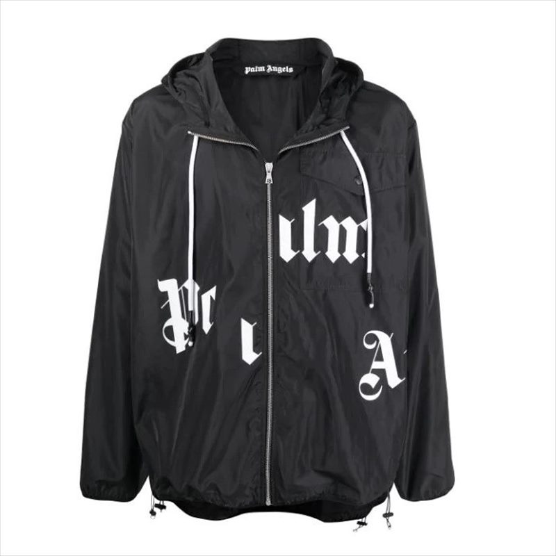 PALM ANGELS Broken Logo Windbreaker