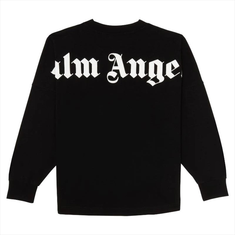 PALM ANGELS LOGO LONG SLEEVE SS TEE L