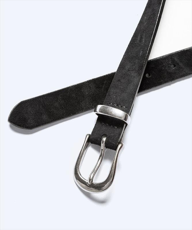 MINEDENIM Suede Leather Studs Belt (スウェードレザースタッズ 