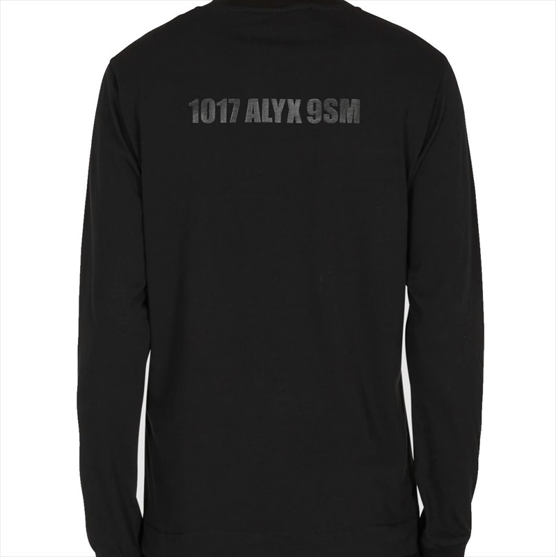 1017 ALYX 9SM Mirrored Logo L/S Tee