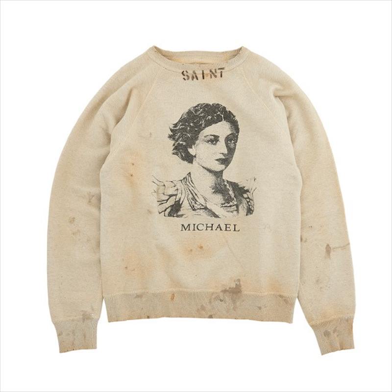 SAINT Mxxxxxx RAGLAN SWEAT MICHAEL XL