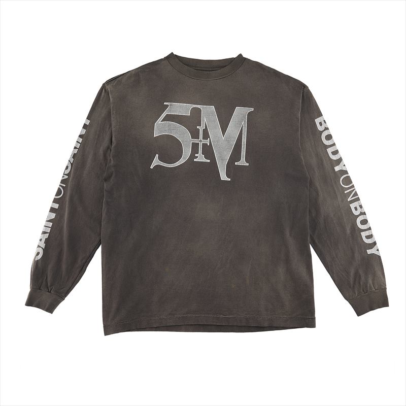 ©SAINT Mxxxxxx L/S T-Shirt STMYES Black