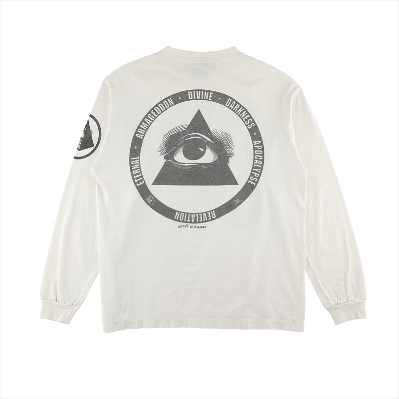 SAINT Mxxxxxx L/S T Shirt SIN White