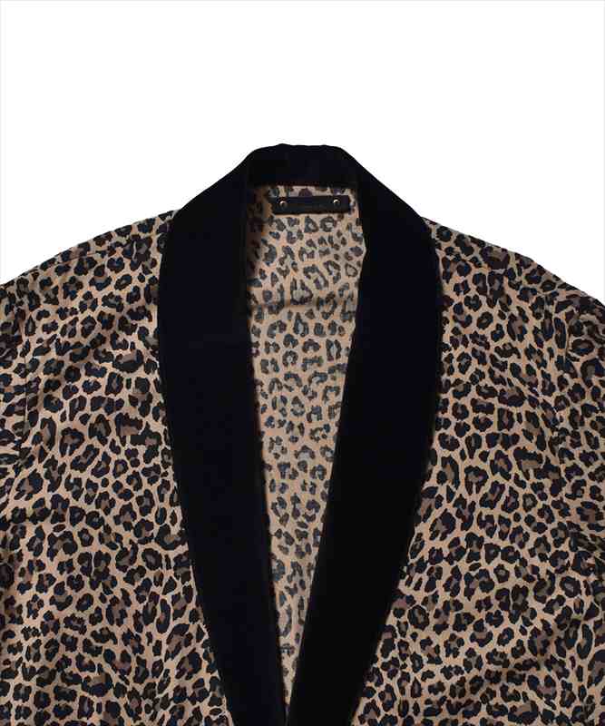 MINEDENIM Flannel Leopard Gawn