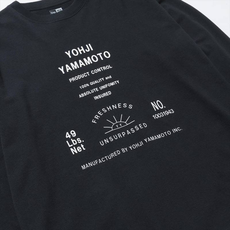 YOHJI YAMAMOTO x NEW ERA L/S T-Shirt 2021AW 1990S Artwork