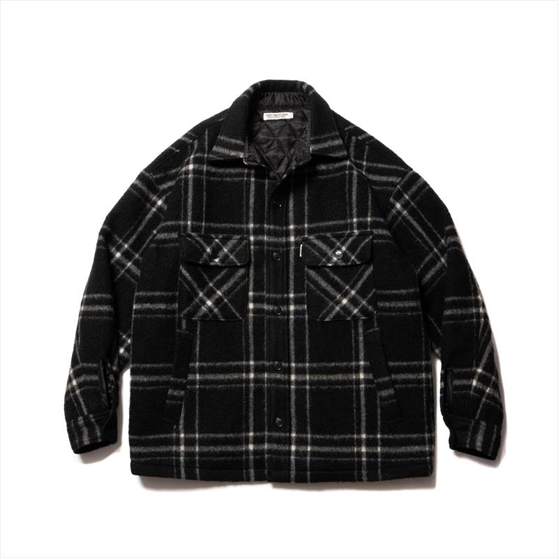 COOTIE Napping Windowpane CPO Jacket