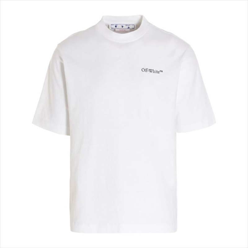 OFF-WHITE Caravaggio Crowning Skate S/S T-shirt (White)