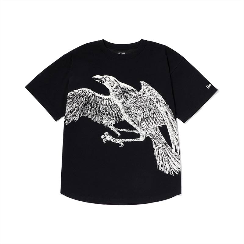 YOHJI YAMAMOTO x NEW ERA Oversized Performance T-shirt 2022SS Crow