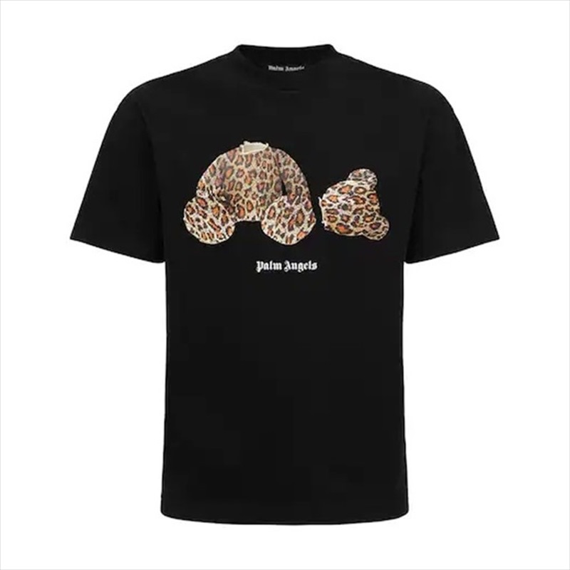 PALM ANGELS PA Leopard Bear Classic T-Shirt