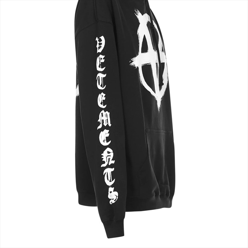 VETEMENTS Double Anarchy Logo Hoodie