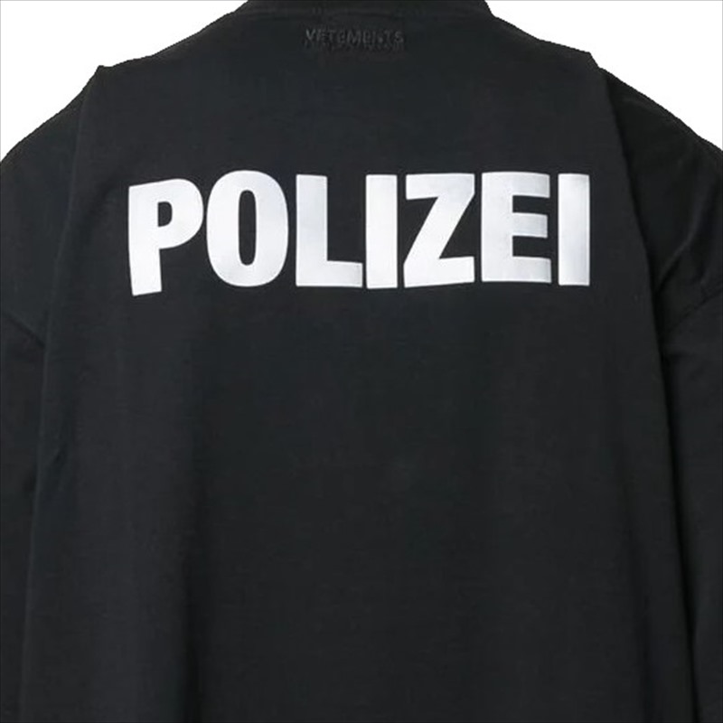 VETEMENTS ヴェトモン POLIZEI スウェット