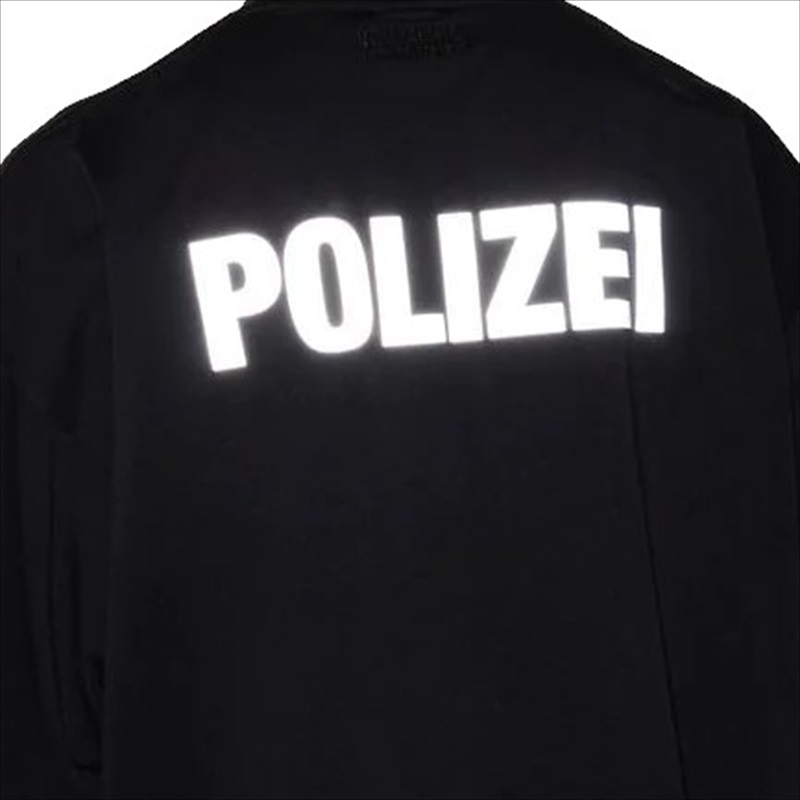 VETEMENTS POLIZEI Tシャツ　Lサイズ　FW21